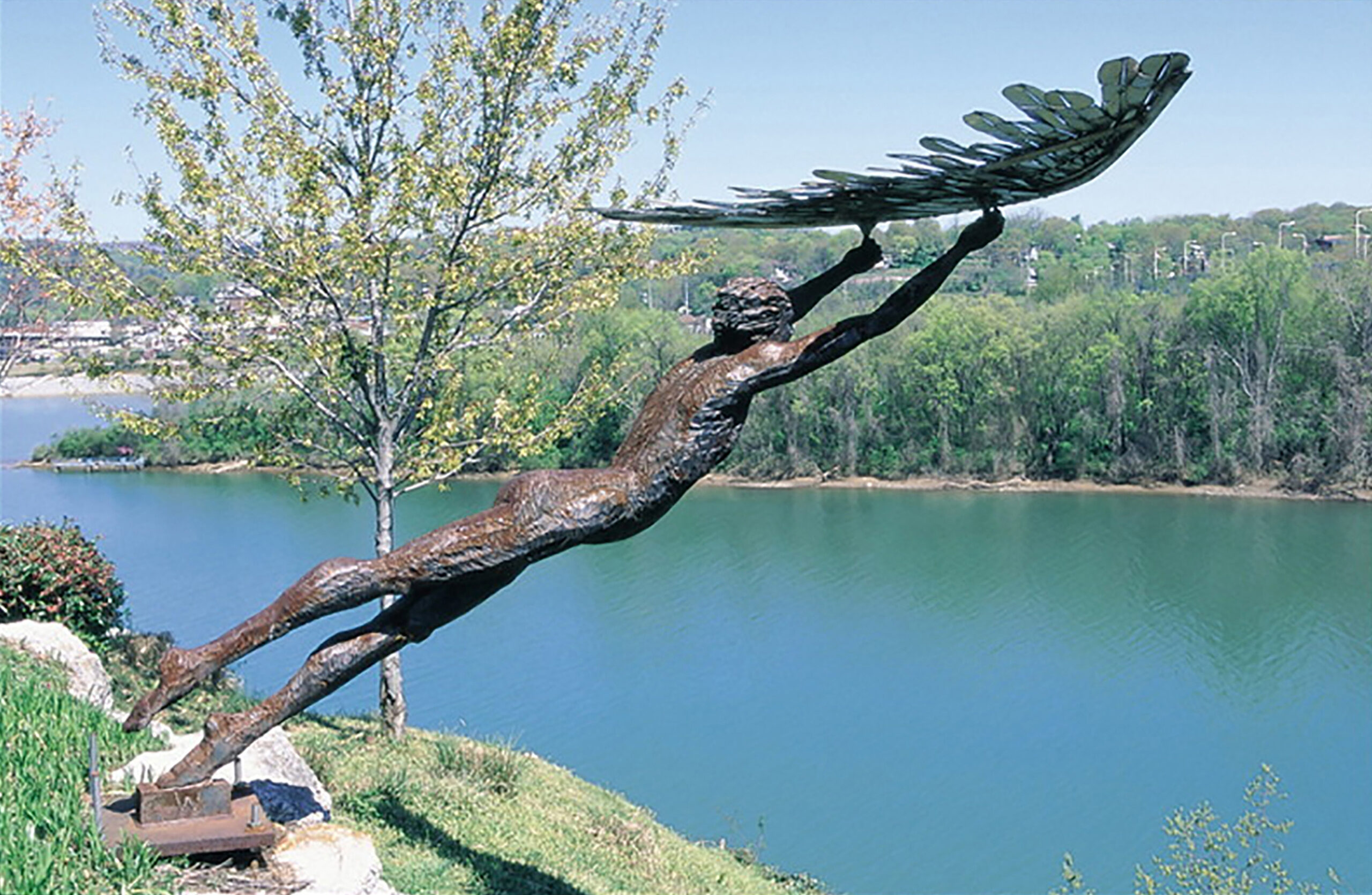 Icarus sculpture