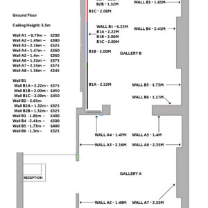 Gallery Walls Diagramme with Prices